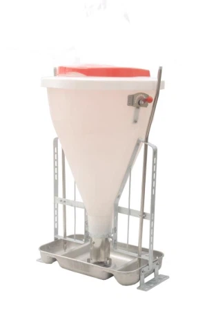 Hau Mochyn Sych-Gwlyb Feeder